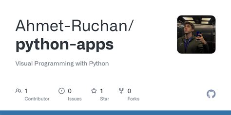 GitHub Ahmet Ruchan Python Apps Visual Programming With Python