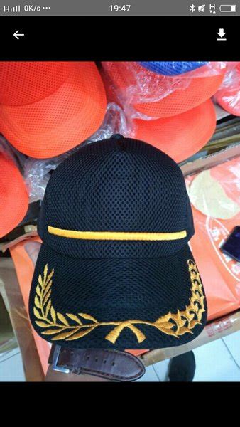 Jual Topi Hitam Padi Kapas Lis Di Lapak Bilkos Shop Bukalapak