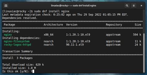 How To Install Nginx MariaDB And PHP On Rocky Linux 9