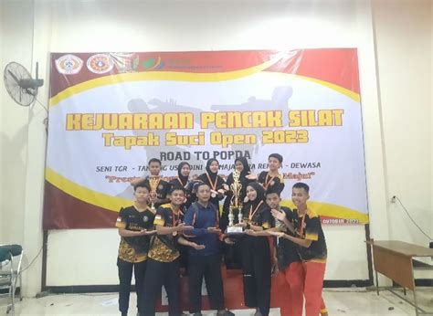 Tapak Suci Smk Muhamka Raih Juara Umum Di Kejuaraan Pencak Silat Tapak