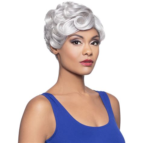 Foxy Silver Synthetic J Lace Wig Sharon 10939 Hairsisters