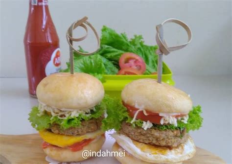 Resep Burger Tempe Oleh Indah Mei Cookpad