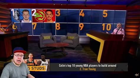 Reacting To Colin Cowherd Ranks The Top 10 Nba Players Under 25 Youtube