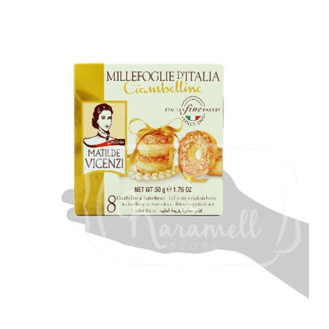 Millefoglie D Italia Ciambelline Matilde Vicenzi Biscoito Folhado Karamell Store