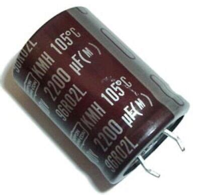 Uf V Radial Electrolytic Capacitor Snap In Nippon Kmh Series