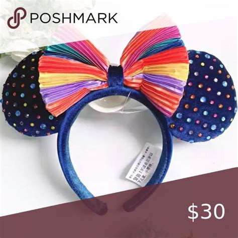 Rainbow Minnie Mouse Ears Minnie Mouse Ears Minnie Mouse Ears