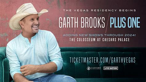 Garth Brooks | DUE TO EXTRAORDINARY DEMAND, GARTH BROOKS/PLUS ONE LAS ...