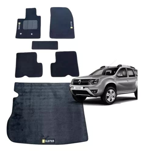 Kit Tapete Renault Duster Mala Em Carpete Premium Parcelamento