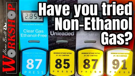 Ethanol Gas Vs Non Ethanol Gas