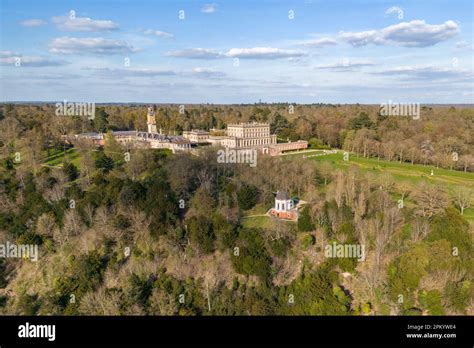 Aerial View Of Cliveden House Buckinghamshire Uk Stock Photo Alamy