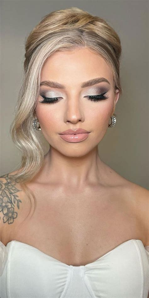 Bridal Makeup Ideas For A Radiant Look Elegant Blonde Bride