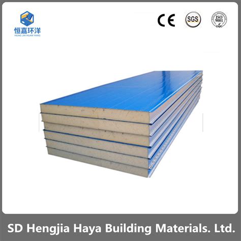 Polyurethane Sandwich Wall Panel Pu Sandwich Panel Specification Pu