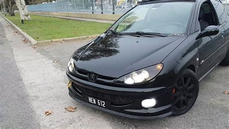 Peugeot 206 Xs Premium Full Black Youtube