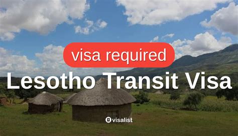 Lesotho Transitvisum für Tuvalu Bürger 2025 Visa List