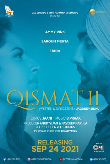 Qismat 2 Punjabi West Showtimes Movie Tickets And Trailers