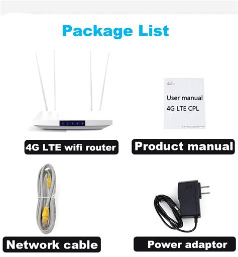 LC112 4G Lte Cpe SIM Karte Wifi Router 300m CAT4 3 Vicedeal