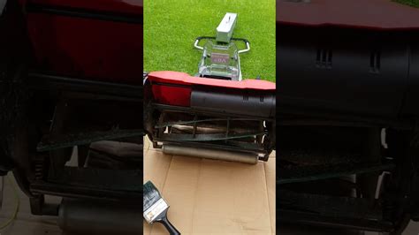 Ozito Pxc 18v 380mm Cordless Cylinder Lawn Mower Backlap With Added Switch Youtube