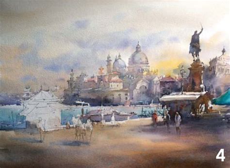 Painting A Watercolor Cityscape The Luminous Works Of Igor Sava