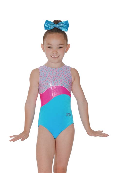 Confetti Sleeveless Gymnastics Leotard Dance And Leisurewear