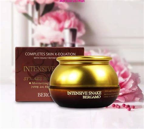 Bergamo Intensive Snake Syn Ake Wrinkle Care Beauty Shop