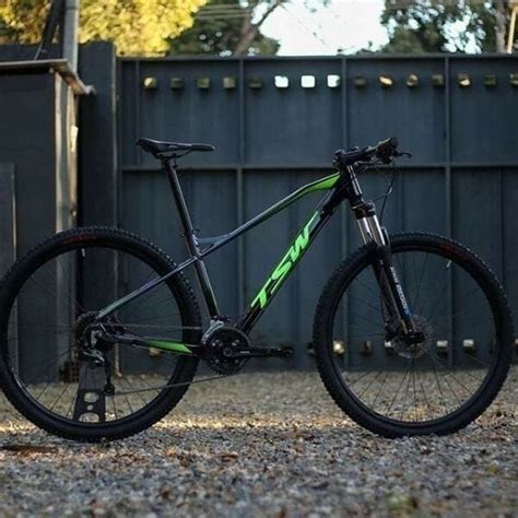 Bicicleta Tsw Stamina Aro Shimano Alivio V Modelo Verde