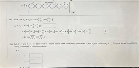 Solved The equation of a standing wave is obtained by adding | Chegg.com