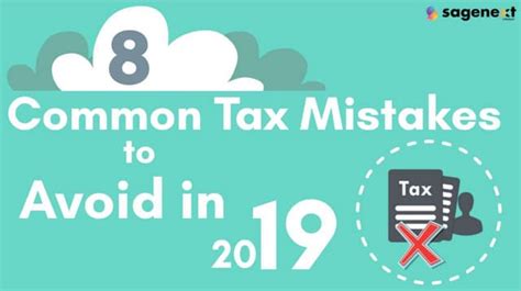 8 Common Tax Mistakes To Avoid In 2019 Ppt