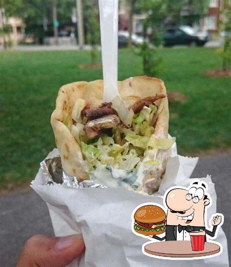 Menu At La Ligne Rouge Fast Food Montreal