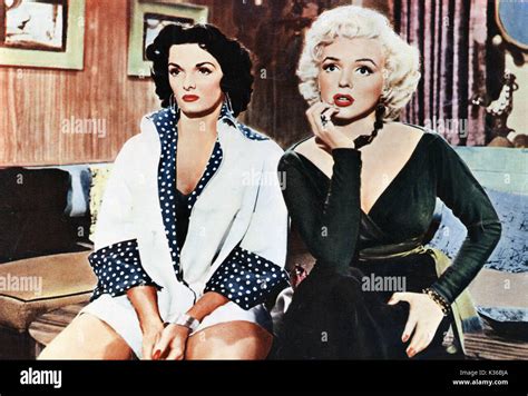 Gentlemen Prefer Blondes Jane Russell And Marilyn Monroe A 20th Century