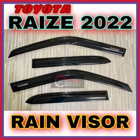 Toyota Raize Rain Visor Shopee Philippines