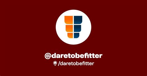 Daretobefitter Instagram Facebook TikTok Linktree