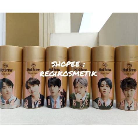 Jual Bts Coffee Hot Brew Babinski Hy Vanilla Latte Official Original Korea Kopi Bangtan Shopee