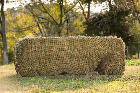 Large Square Bale Hay Net Hay Feeder Texas Haynet