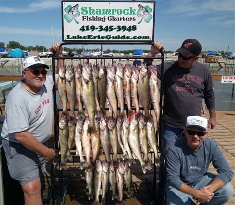 Lake Erie Fishing Charters Catch Delicious Walleye