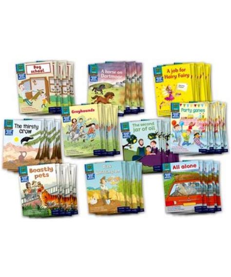 Read Write Inc Phonics Book Bag Books Blue Set 6 Storybooks Pack Of 100