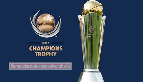 Icc Champions Trophy Schedule Venue Names Teams Host Country More