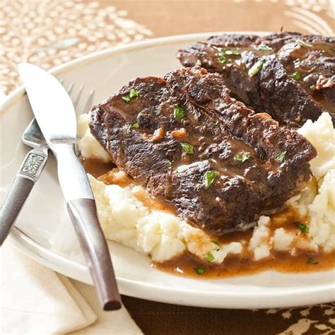 Slow Cooker Red Wine Braised Short Ribs America S Test Kitchen Recipe