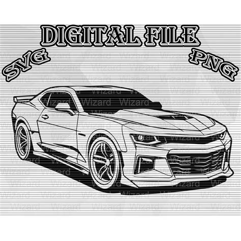 How To Draw A Camaro Ss Step By Step