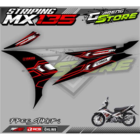 Jual Striping Variasi Jupiter Mx Old Sticker List Variasi Yamaha