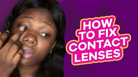 How To Apply Contact Lenses For Beginners Youtube