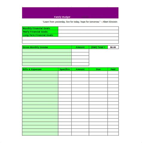 Basic Personal Budget Template Excel Excel Templates Hot Sex Picture