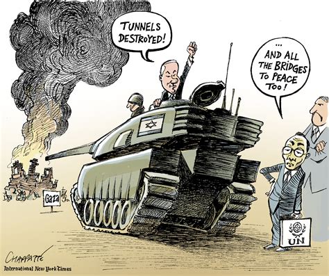 Netanyahu And Gaza Globecartoon Political Cartoons Patrick Chappatte