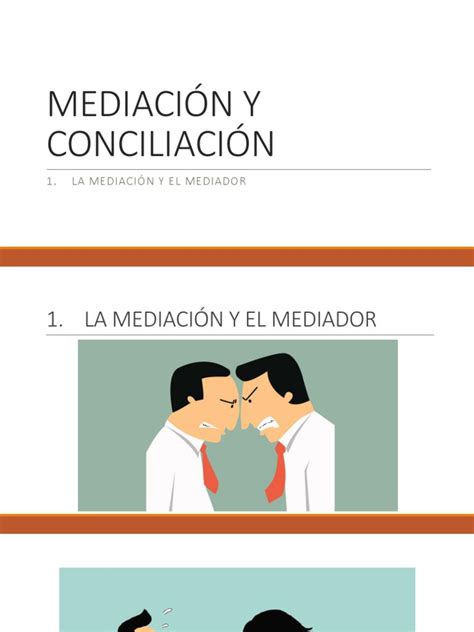 Mediación Y Conciliación Mediación Arbitraje