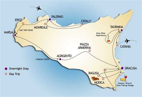 The Best Of Sicily Tour Days Tour Of Sicily Sicily Tours Road