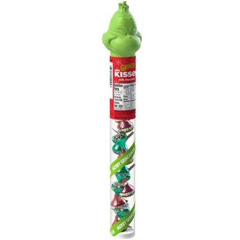 Hershey's Kisses Filled Grinch Candy Cane | Funky Hampers