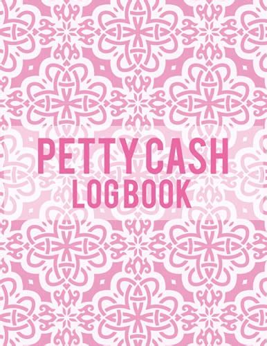 Petty Cash Log Book Portable Cash Recording Journal For Tracking