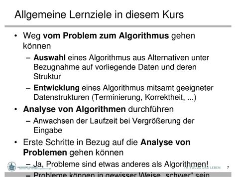 Algorithmen Und Datenstrukturen Ppt Herunterladen