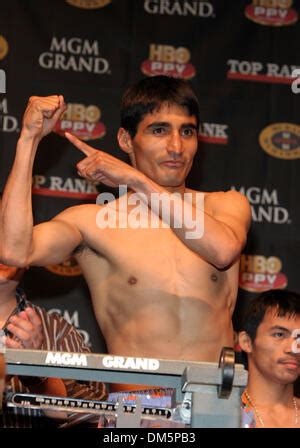 Mar 18 2005 Las Vegas NV USA Boxer MANNY PACQUIAO At The Weigh In