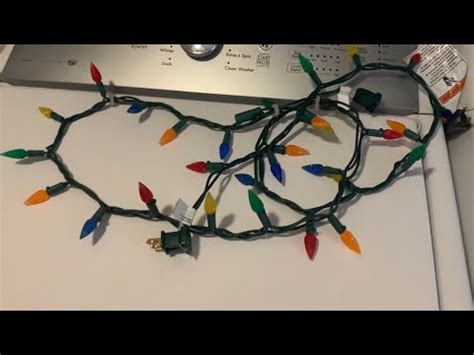 Christmas String Led Lights Repair Youtube