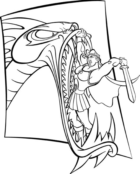 Hercules Coloring Pages To Print